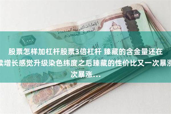 股票怎样加杠杆股票3倍杠杆 臻藏的含金量还在持续增长感觉升级染色纬度之后臻藏的性价比又一次暴涨…