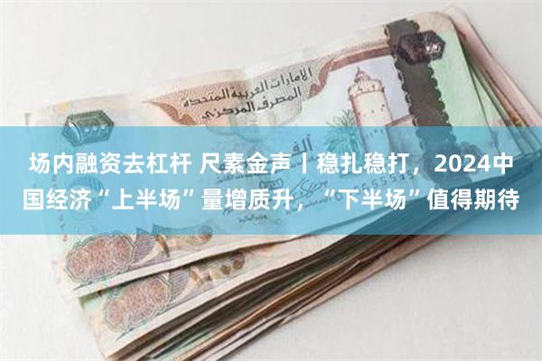 场内融资去杠杆 尺素金声丨稳扎稳打，2024中国经济“上半场”量增质升，“下半场”值得期待