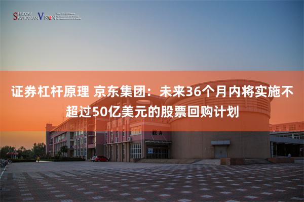 证券杠杆原理 京东集团：未来36个月内将实施不超过50亿美元的股票回购计划